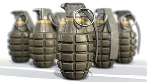 American Frag hand grenade MK2