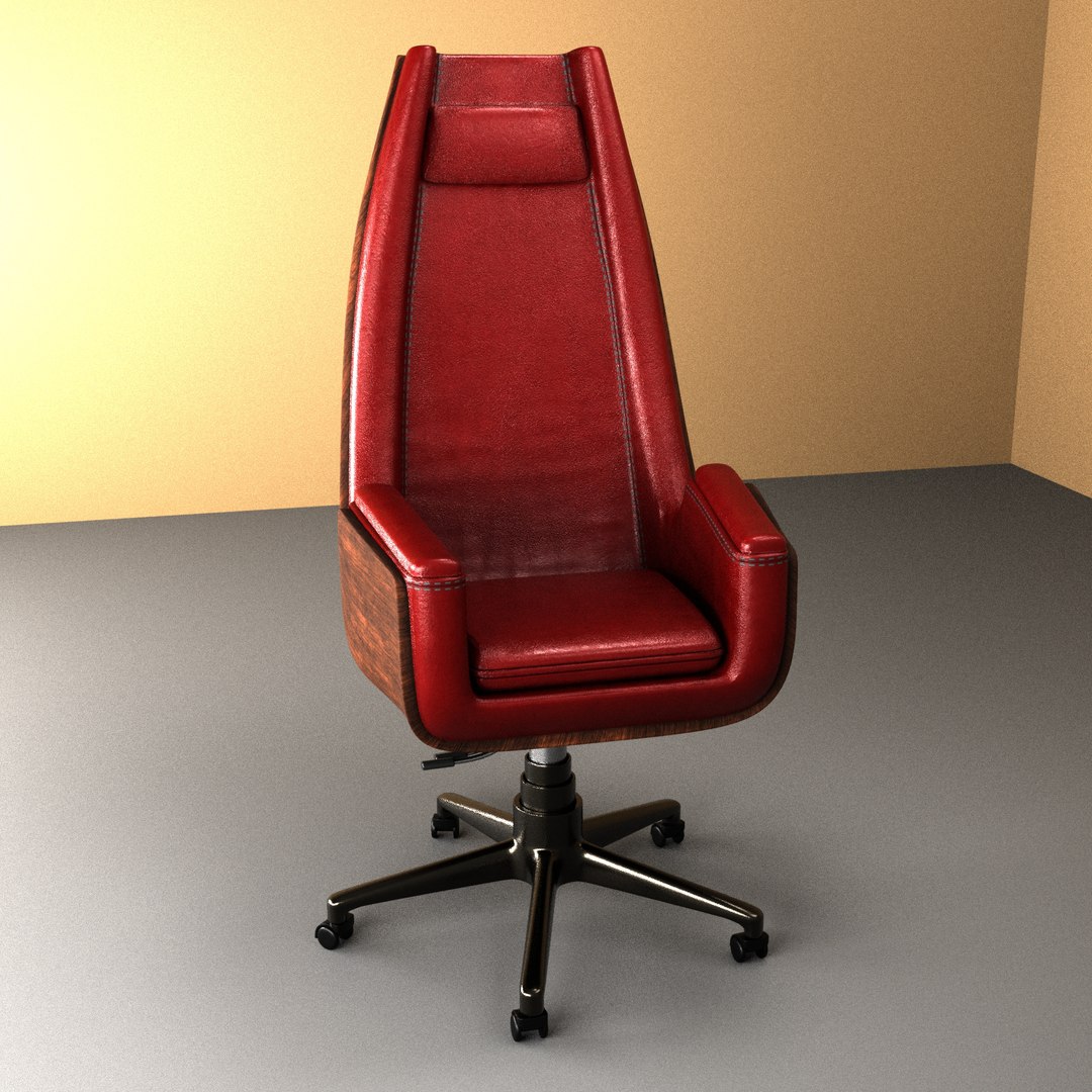 Office Chair model TurboSquid 1716455