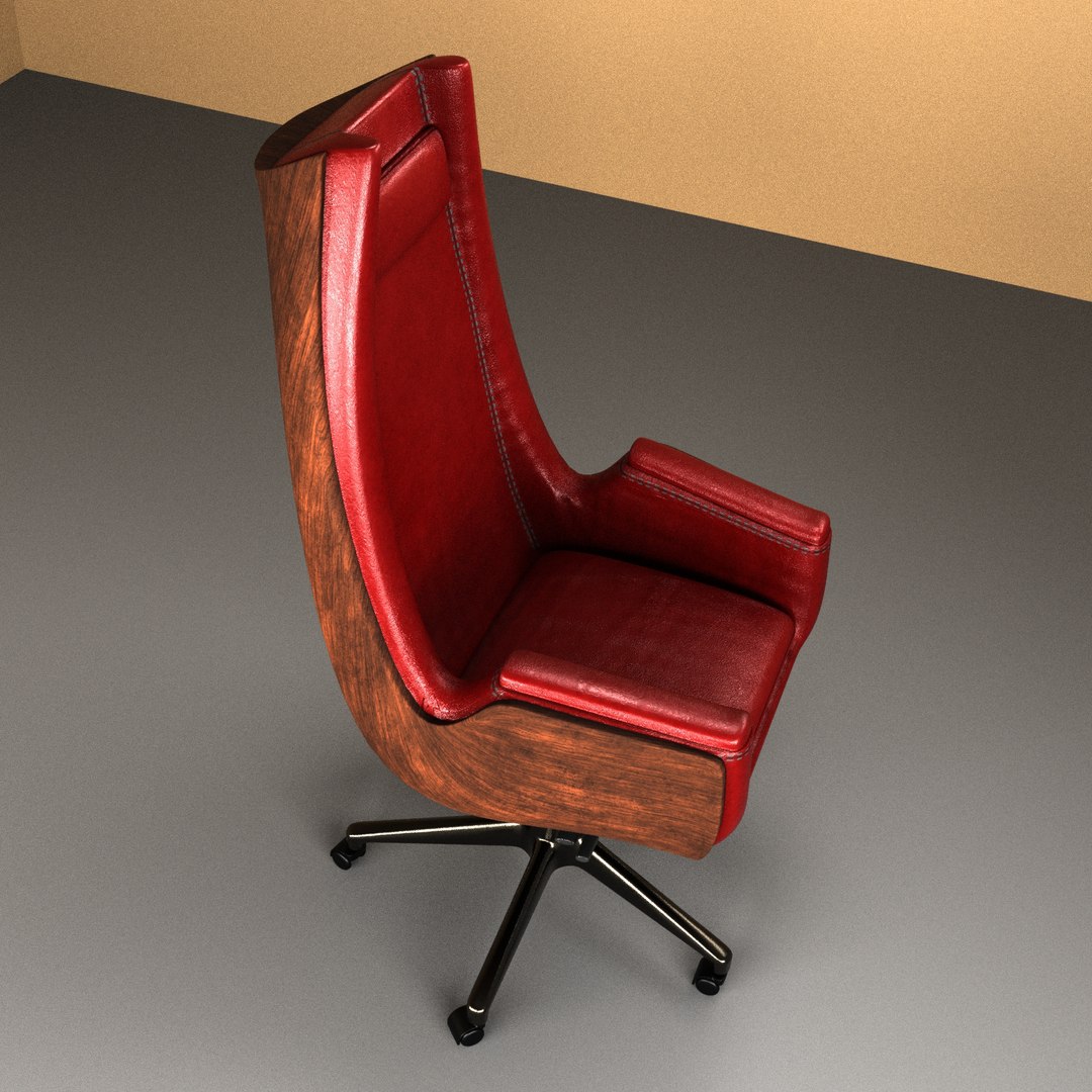 Office Chair model TurboSquid 1716455