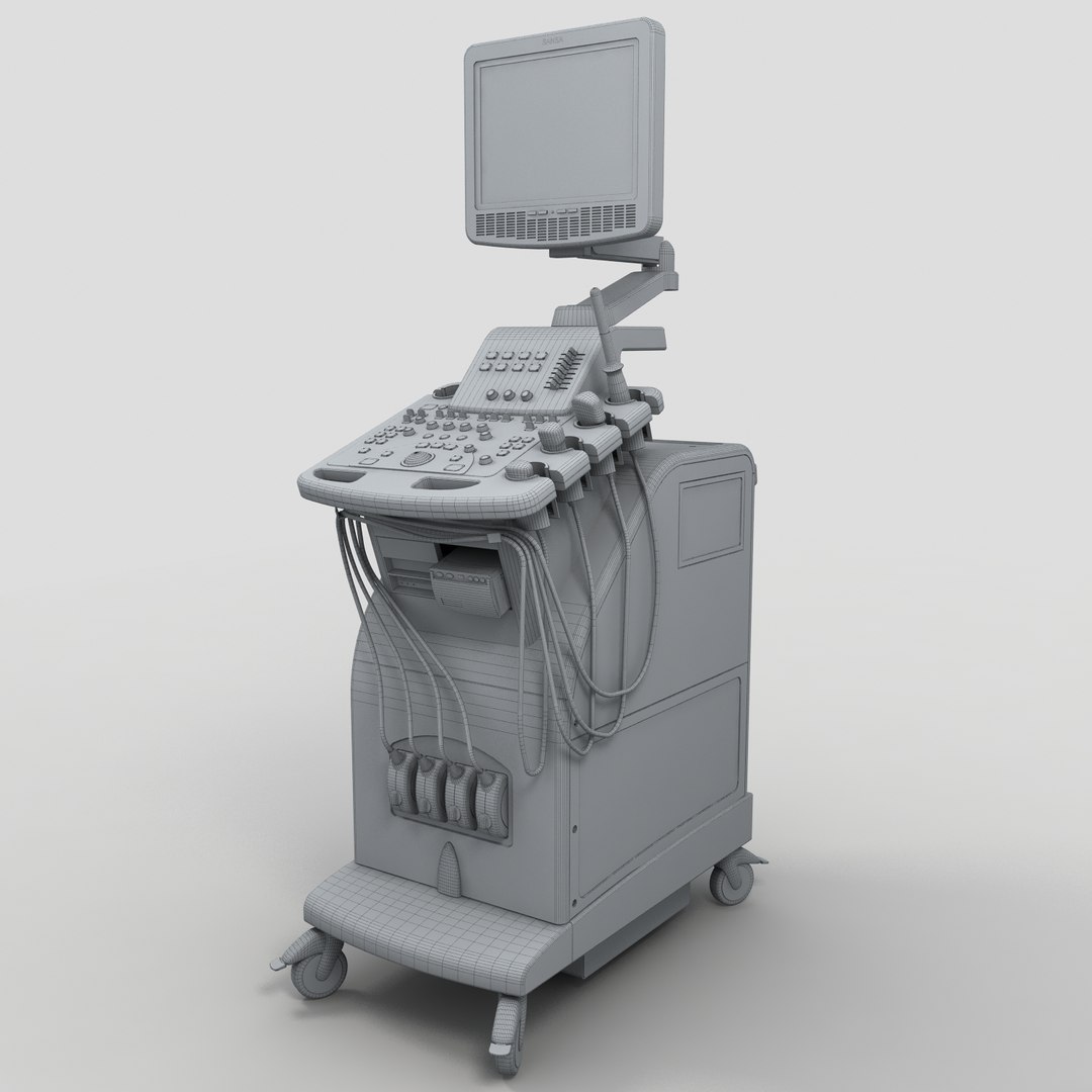 3d Ultrasound Machine Model