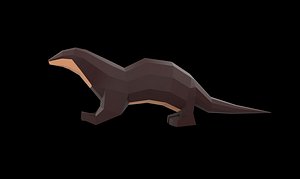 otter Low-poly