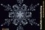 3d model snowflake animation