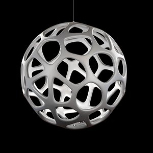 3d model lamp light kairos suspension