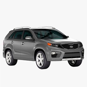 kia sorento v6 2013 3D