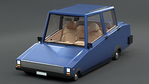 Cartoon Luxury Car for animation short