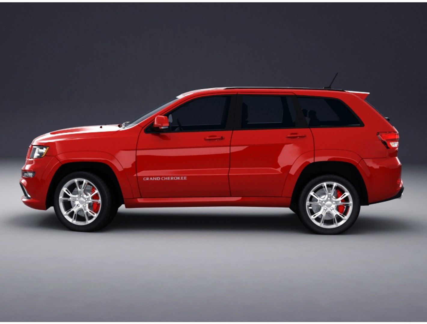 Jeep Grand Cherokee Srt 3d Model