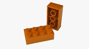 3d lego bricks