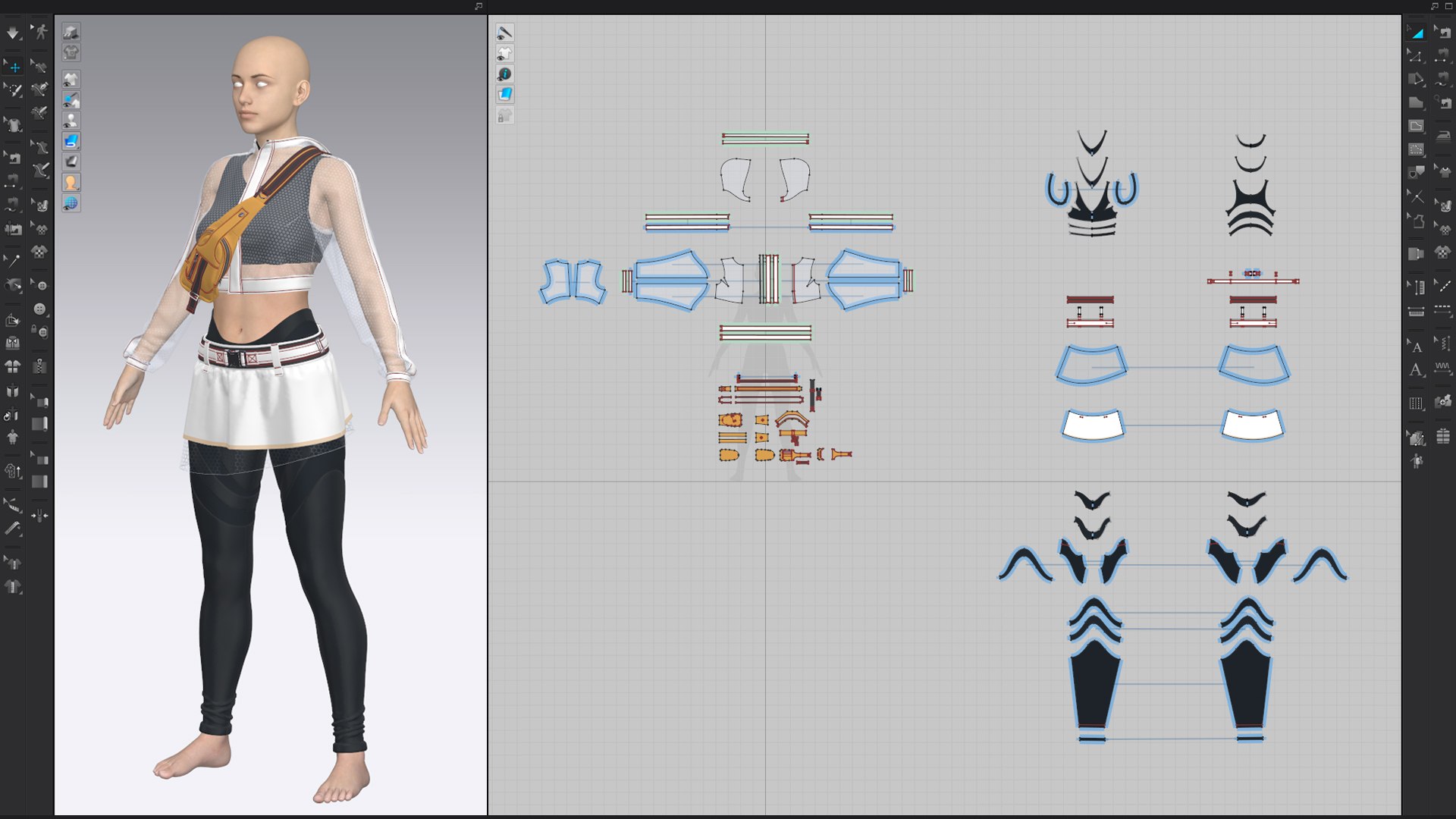 Female Outfit 3 Model - TurboSquid 2184400
