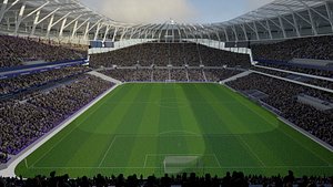 Tottenham Football Stadium 3D model