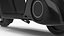 Scooter eléctrico moderno negro