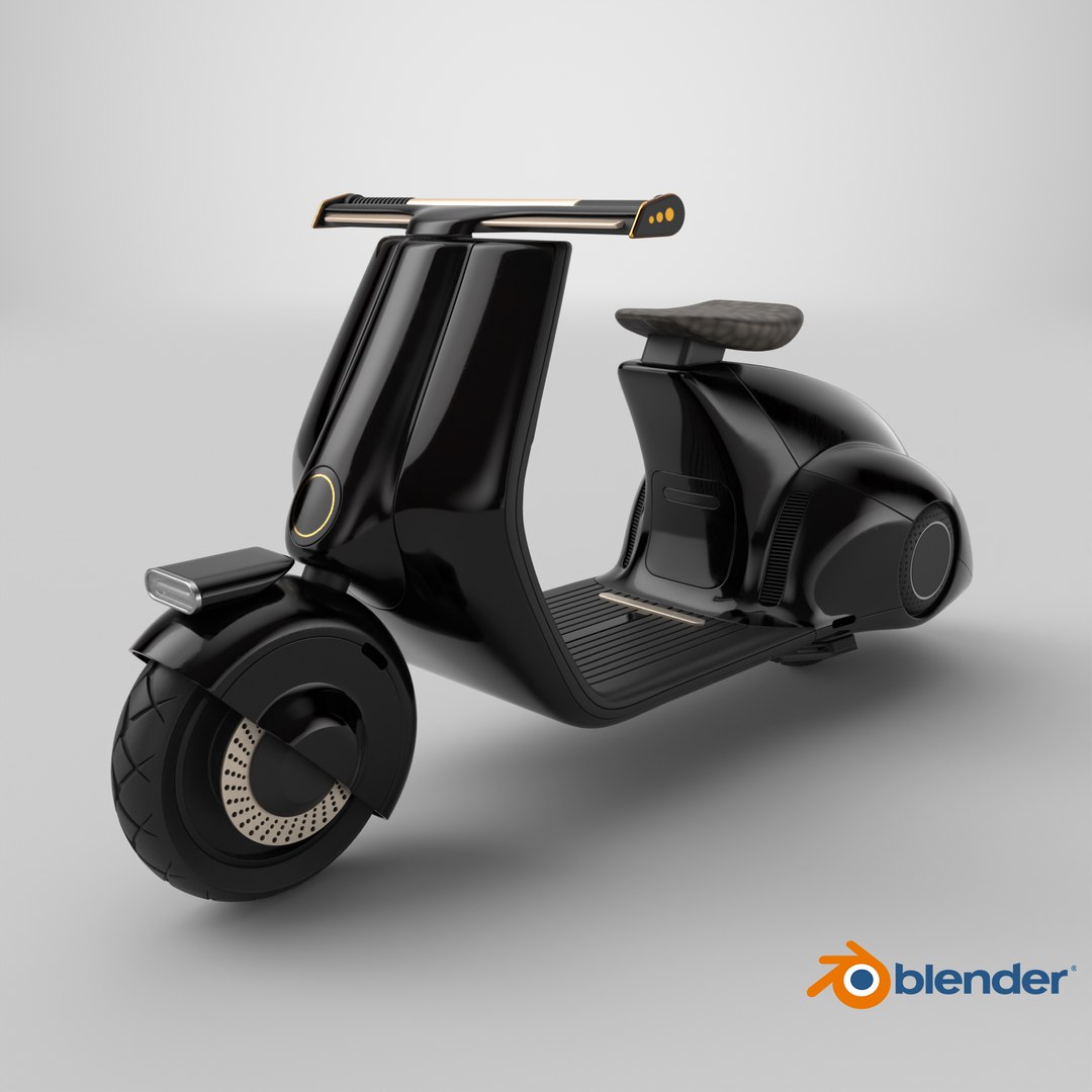 Modern Electric Scooter Black model https://p.turbosquid.com/ts-thumb/XJ/iutBGY/9C/stemcell_blender_cycles_render/png/1717506475/1920x1080/fit_q87/1371c53e697288ee6c61bdd887b45f687a32506a/stemcell_blender_cycles_render.jpg