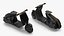 Scooter eléctrico moderno negro