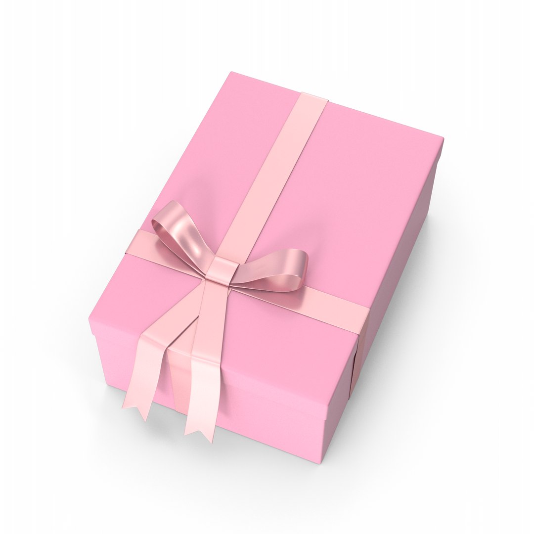 Pink Gift Box model https://p.turbosquid.com/ts-thumb/XJ/m9AtVN/CQ/pinkgiftbox.d06.2k/png/1700205136/1920x1080/fit_q87/6fdce88cd03375755e297963e80a18bff6dd5965/pinkgiftbox.d06.2k.jpg