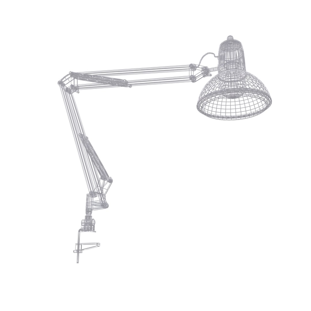 Swing arm online drafting lamp
