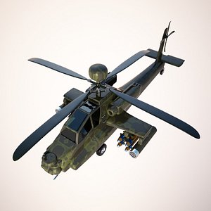 3ds max attack helicopter