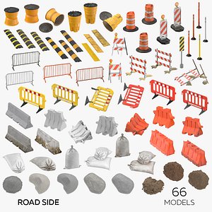 Road Side Collection - 66 models model