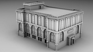 3D Library model