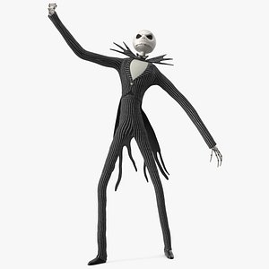Angry Jack Skellington Character
