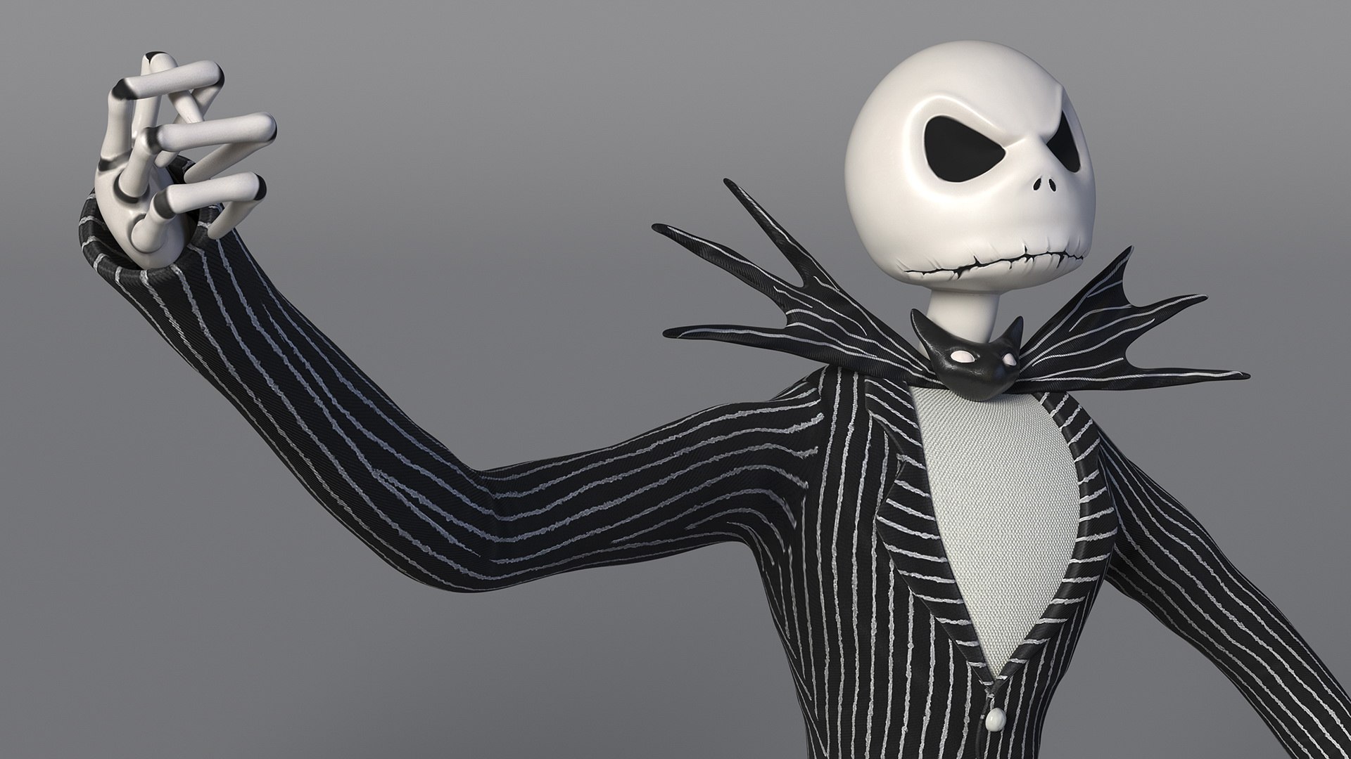 Angry Jack Skellington Character 3D Model - TurboSquid 2007299