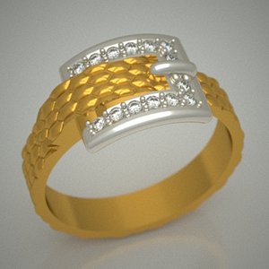3d diamonds jewellery