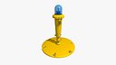 Game Ready Runway edge light - Omnidirectional - High poly