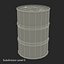 oil storage tanks 2 3D model