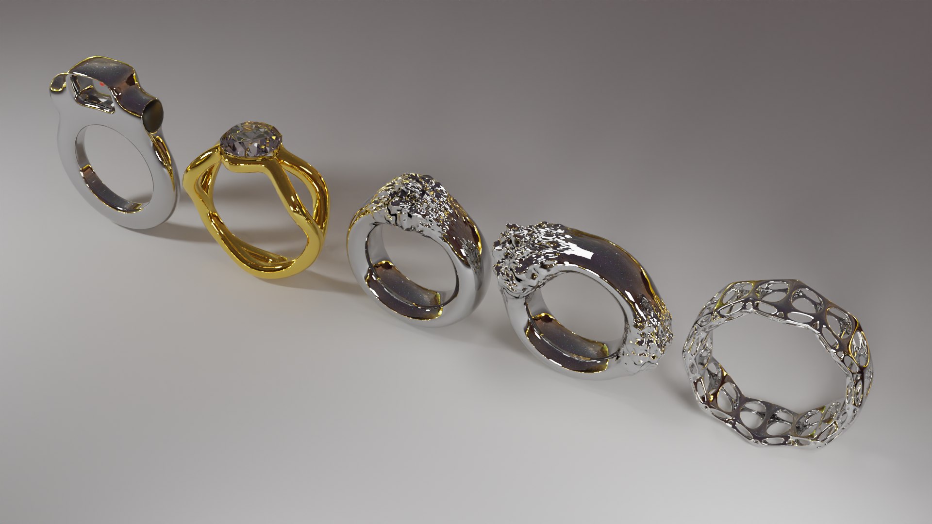 3D Ring Collection - TurboSquid 1973518