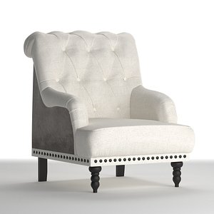 3D Tartonelle Accent Chair