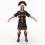 3d roman armor set model