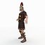 3d roman armor set model