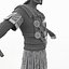 3d roman armor set model