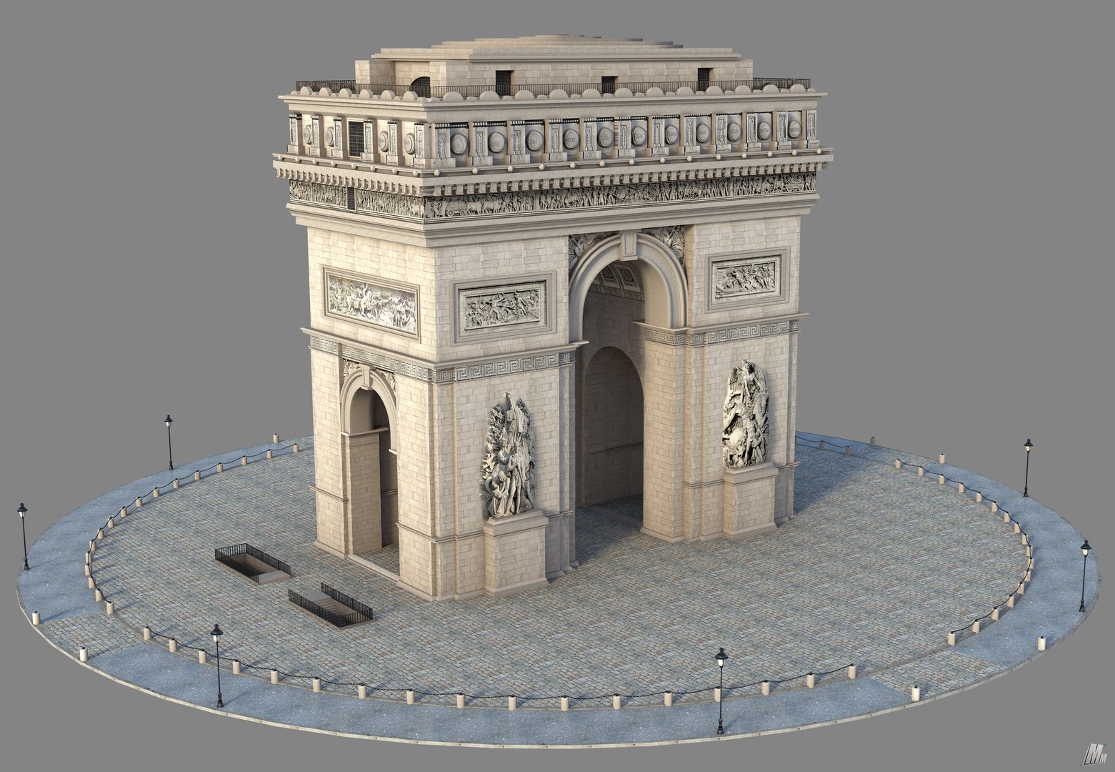 arc triomphe paris 3D https://p.turbosquid.com/ts-thumb/XK/EDtJOb/RBNZPmYk/arc2/jpg/1525038131/1920x1080/fit_q87/11b96297a5d2ad0e58ad1478ca34e7d92fc17f36/arc2.jpg