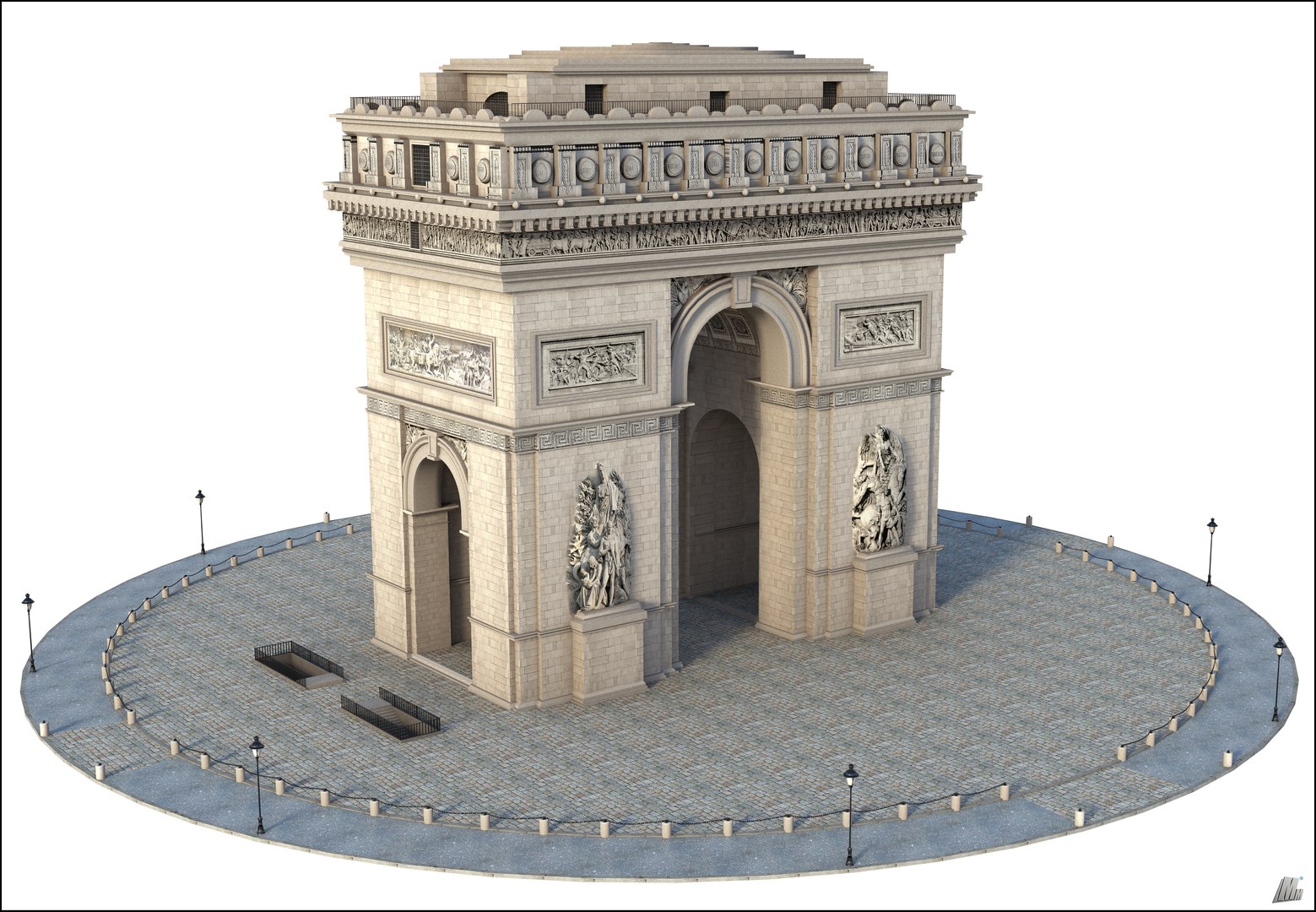 arc triomphe paris 3D https://p.turbosquid.com/ts-thumb/XK/EDtJOb/TsGDvDef/arc1/jpg/1525038126/1920x1080/fit_q87/05d68a75afe5b9da944f42f452997a1cc6f7e363/arc1.jpg
