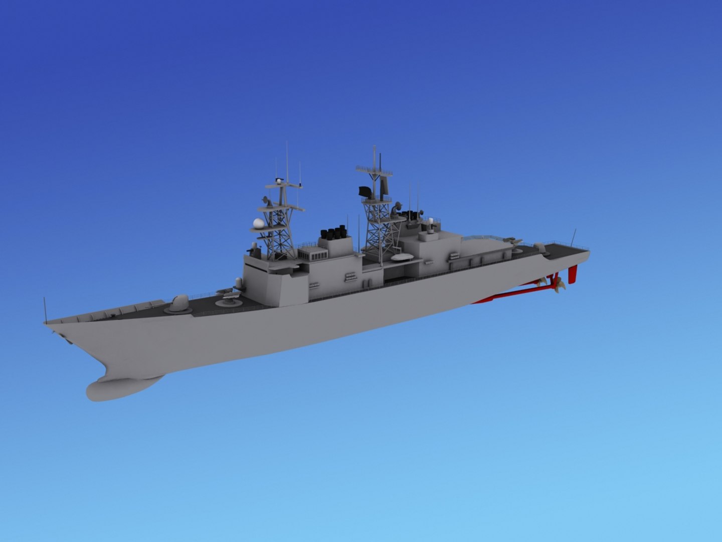 3d kidd class destroyer