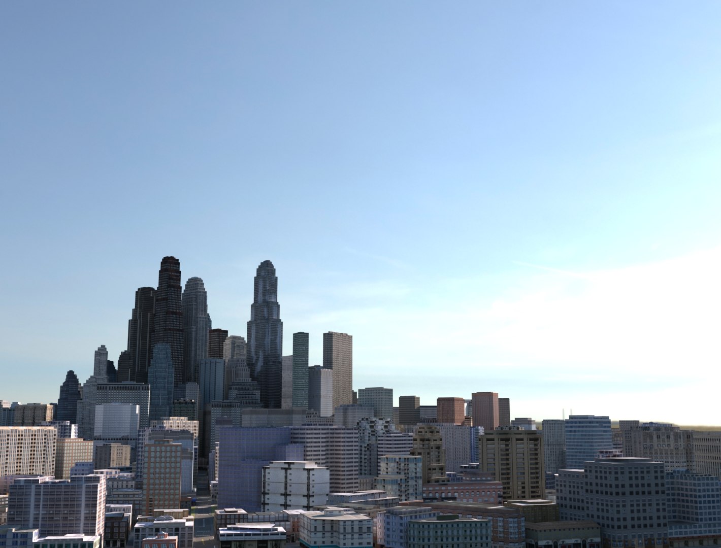 3D Model City Cityscape - TurboSquid 1635870