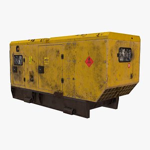 Old Dirty Diesel Generator