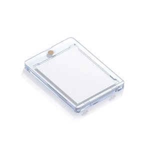 3D Transparent Magnetic Trading Card - plastic collectible graded case model