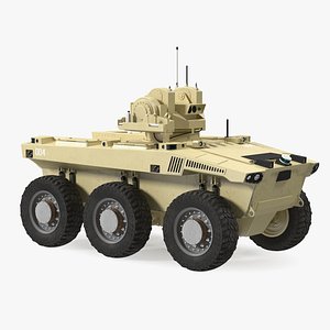 Military Robot Scout Rigged for Maya