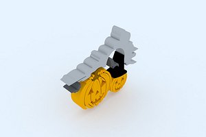 3D pumpkin 1 model