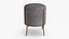 3D Baxley Ottoman Gray model
