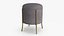 3D Baxley Ottoman Gray model
