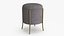 3D Baxley Ottoman Gray model