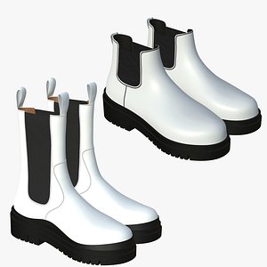 Realistic Leather Boots V33