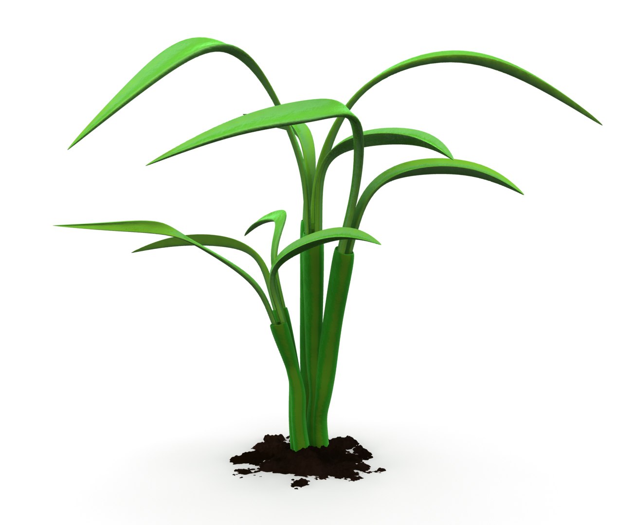 3d model grass