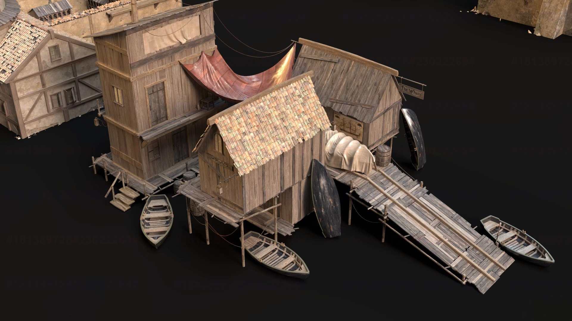 Medieval Seaport Town 3D Asset Pack 3D model https://p.turbosquid.com/ts-thumb/XK/iDGmFf/5J/07/png/1789733148/1920x1080/fit_q87/9089a7c64db55beceb263a891163ffbf8415b99a/07.jpg
