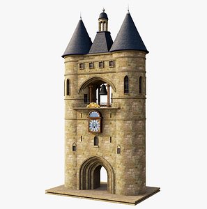 Big bell of Bordeaux 3D model