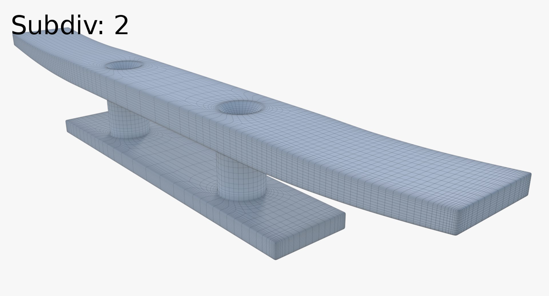 3d Cleat Blender Model