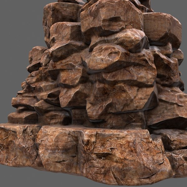 mountain mount 3d model
