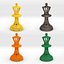 Pièce d'échecs du roi