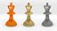 Pièce d'échecs du roi